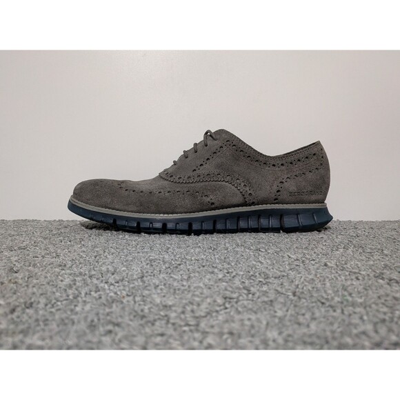 Cole Haan ZeroGrand Wingtip Oxfords Shoes Mens Size 10.5M Gray main image 6